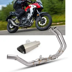 OEM High-QualityMotorcycleFull Exhaust System Muffler Exhaust for 2013-2024 Cbr500 CB500X CB500fCbr500r