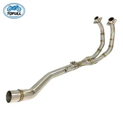 MotorcycleExhaust Pipe Stainless Steel Exhaust Front Section for CB500X CB500fCbr500r
