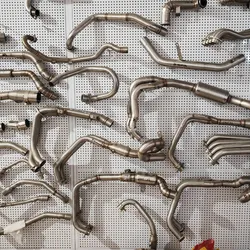 Wholesale Stainless Steel and Titanium Alloy Header Pipe,ChromeMotorcycleFront Exhaust Pipe,Universal Muffler Tube and Manifold Pipes