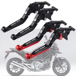New CNC Folding ExtendableMotorcycleBrake Clutch Levers for Hoda Nc700sNc700XNc750s Nc750X 2014 2015 Nc50 S/X with Logo