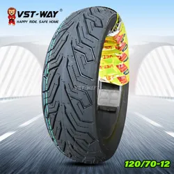 Dual Sport Tubeless Tire 120/70/12 130/70-12MotorcycleTires Vespa Scooter Tire