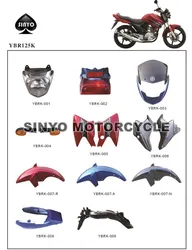 Wholesale Ybr125 MotorcycleSparePartsforHonda