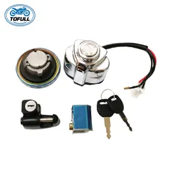 MotorcycleIgnition Switch Lock Kit forHondaVt250 Magna250