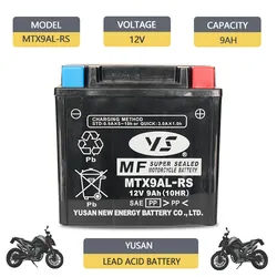 Factory Directly PowerfulMotorcycleBattery Is Suitable forHondaRebel250cc