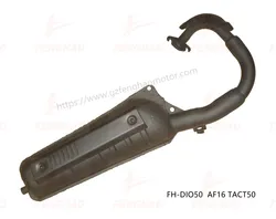 Good QualityMotorcycleSparePartsMufflerHondaDio50/Af16/Tact50/Af18/Af27/Af34/Zx50/Af35