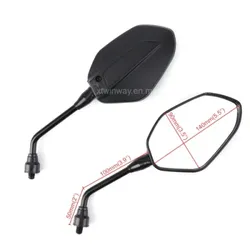 2PCS/PairMotorcycleMirror OEM Cbr125r/Cbf125/Wh150-2/Akt125 Back MirrorMotorcycleParts