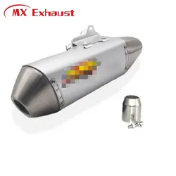 Motorcycle4-Stroke Exhaust Pipe Slip on Exhaust Silencer for HondeXr650Xr650r 2000-2007 QS/a Xr650L 1995-2022 Modular Muffler
