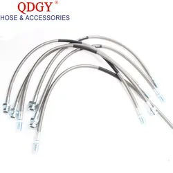 Oil Brake Line forHondafor Civic 92-95 Front Rear Stainless Steel Braided for Acura forIntegra94-01 Oil Brake Hose