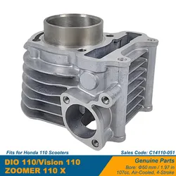 MotorcycleParts Cylinder Block forDio110Vision110 Zoomer110X Scoopy110 Spacy110