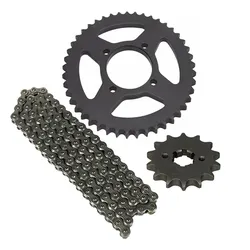 Hot SellMotorcycleChain and Sprocket Gn125MotorcyclePartsfor Suzuki
