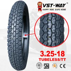 Qingdao Vanstone Industry Co., Ltd. 325-18MotorcycleTyre Motorbike Tires for 125cc Rear 3.25-18 Cheap Price