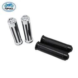 Ningbo Tofull Motorcycle Parts Co., Ltd. Aluminum Chrome Skull EndMotorcycleHandlebar Grips for Magna Shadow 600/750/1100 Spirit 750Vtx1800
