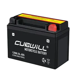 AGM 12V 6.5ah 12n6.5L-BS Yb6.5L-BS Ytx6.5L-BS Dtx6.5L-BS Sealed Battery forHondaCB 300f TwisterCB300fXre 300 SaharaMotorcycle