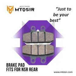 NsrMotorcycleRear Brake Pad High Quality Disc Brake PadMotorcycleParts
