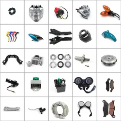 MotorcyclePartsfor YAMAHA Crypton 100/110/Ybr125/Fz16/Dt175/Jog50/Xtz125 Suzuki Ax100/Ax4/Gd110/Gn125/An125/En125HondaCB1/CB110/CB125/Cbf125/XL125 Spare