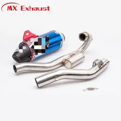 High Quality Motor Aluminum Muffler with 304 Stainless Steel Exhaust Pipe for Honda Crf150f 2003-2016 Honda Crf230250f2003-2016
