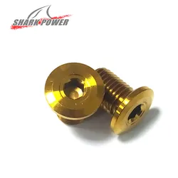 MotorcycleSpare PartsGoldRear View Mirror Bolts forMotorcycle