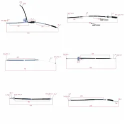 HondaCT70 Motorbike Clutch Throttle Cables Forz50MotorcycleMini Bikes MonkeyParts