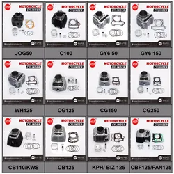 50cc 100cc 110cc 125cc 150cc 200ccPartsforHondaSUZUKI YAMAHA BAJAJ TVS PIAGGIOMotorcycle/Scooter/Dirt Bike/Tricycle/3 WheelMotorcyclesengine SparePart