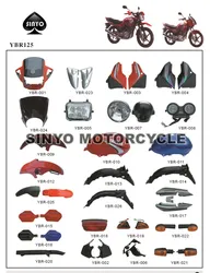 Hot SellMotorcycleYbr125 BodyPartsforHonda