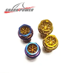 MotorcycleBodyPartsTitanium Disc Brake Rotor Bolts forHonda