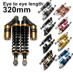 UniversalMotorcycleAir Shock Absorber Rear for CB400Cbx400Fz250 Fx Zrx400