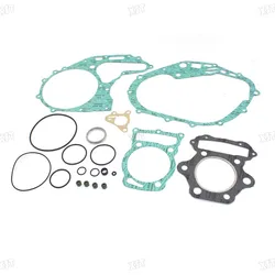 Motorcycle Engine Gasket Set Rebuild Gaskets with O-Rings forHondaXL350XL350K 1974-1978