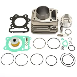 ATVPartsCylinder Kit 74.00mm 1988-2000 Fit forHondaTrx300Fourtrax Fw 4X4 2X4 OE 12000-Hc4-000