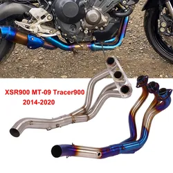 Custom Full SystemMotorcycleSlip on Manifold Exhaust forYAMAHATracer 900 Gt Mt-09Xsr900