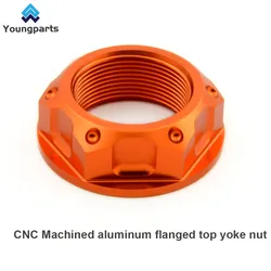 Youngparts Nice CNC Steering Stem Nut Cap for YAMAHA Yz125 Yz250 Yz250fYz250XYz250fx Yz400