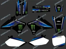 Power 0284 New Style Team Graphics&Backgrounds Decals Stickers Kits for 4 Strokes Yz250fYz400fYz426f Yzf 1999 2000 2001 2002