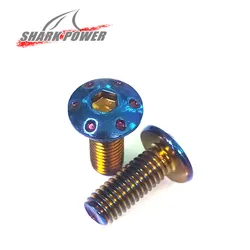 MotorcyclePartsPolka DOT Pattern Brake Disc Bolts forYAMAHA