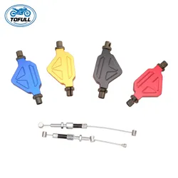 MotorcycleEasy Pull Stunt Clutch Lever System Durable Aluminum Alloy Cable Pull AccessoriesYAMAHAXt660XModified Power-Saving Clutch Handle