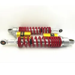 380mmMotorcycleShock Absorber for 350Xt500Tt500 RM125 ATV Black Chrome
