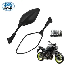 MotorcycleBodyPartsMotorcycleSide Mirror forYAMAHAMt07Mt-07 Rear View Mirror