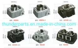 MotorcycleEngine SparePartsfor Vespa 50.5mm/Vespa-3 53mm/Ax100 50mm/Rx100 50mm/Rd35064mm